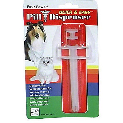 slide 1 of 1, Four Paws Quick And Easy Pill Dispenser, 1 ct
