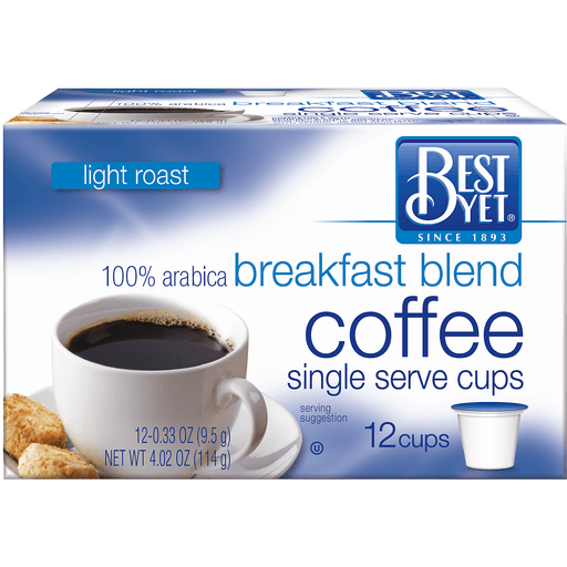 slide 2 of 2, Best Yet Breakfast Blend Coffee K-Cups - 12 ct, 12 ct