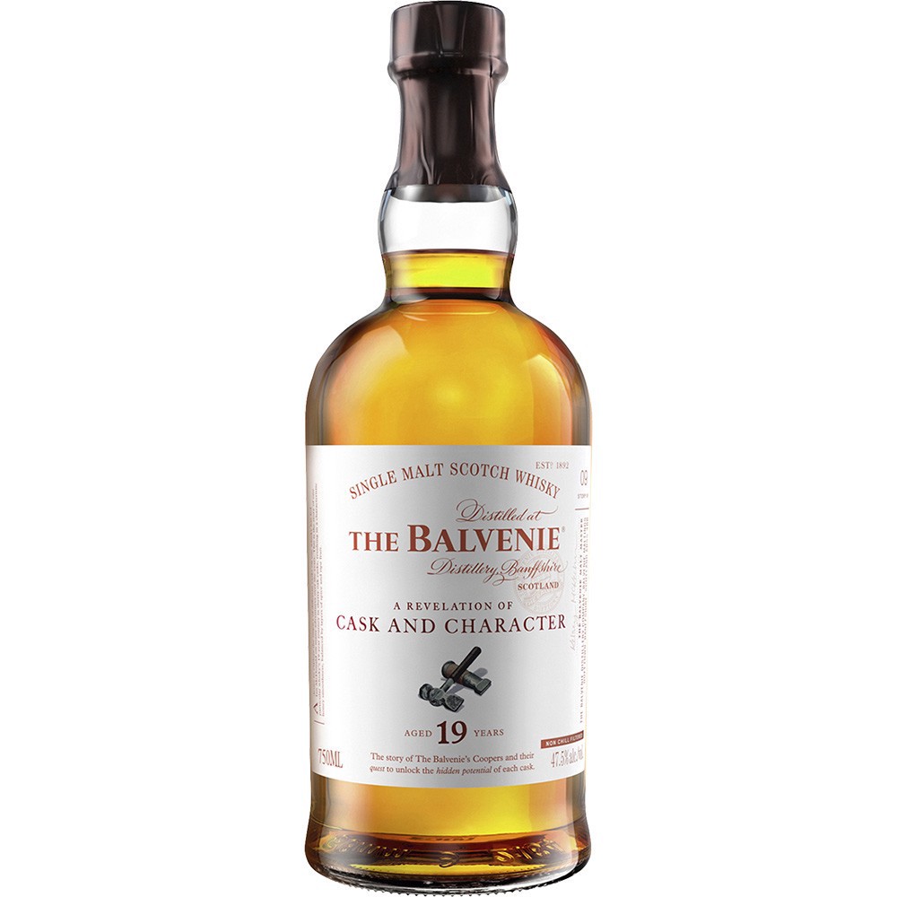 slide 1 of 1, Balvenie 19yr Cask And Character, 750 ml