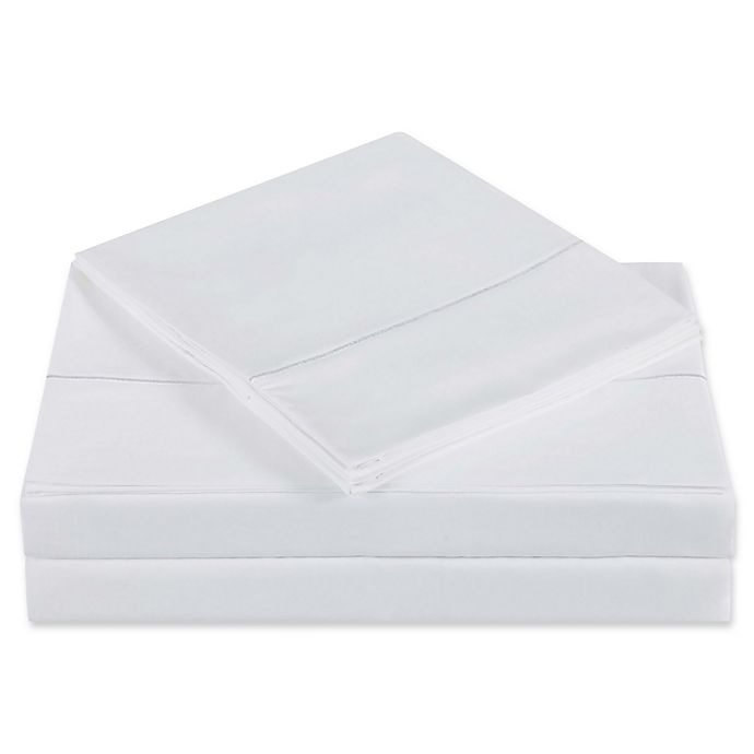 slide 3 of 3, Charisma 310 Solid Bright White Full Sheet set, 1 ct