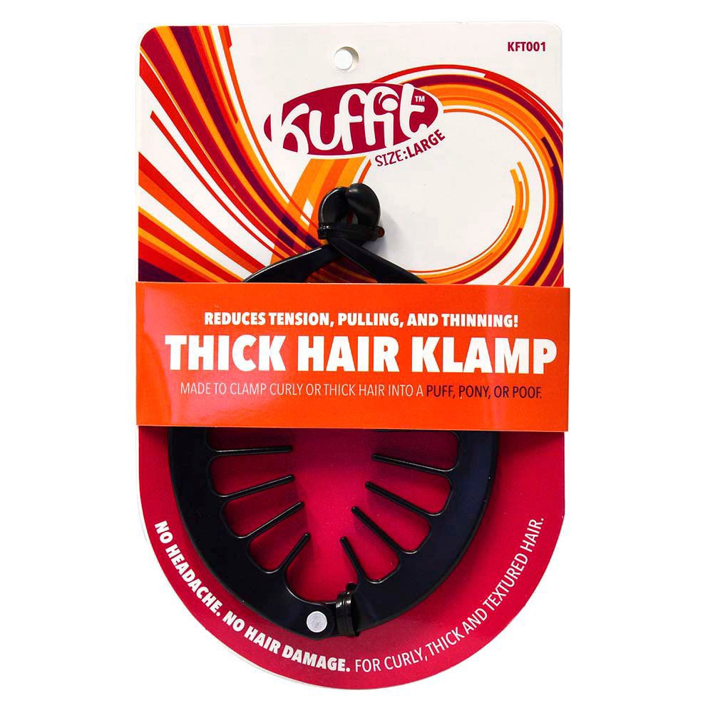 slide 1 of 1, Kuffit Thick Hair Klamp, 1 ct