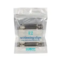 Conair Metal Styling Clips Value Pack - 12pc