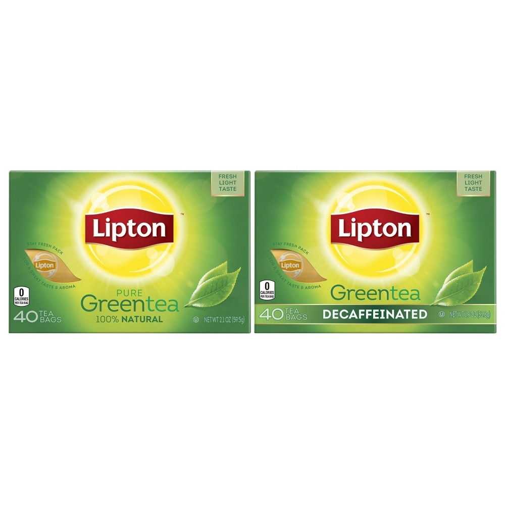 slide 15 of 18, Lipton Decaffeinated Green Tea, 40 ct