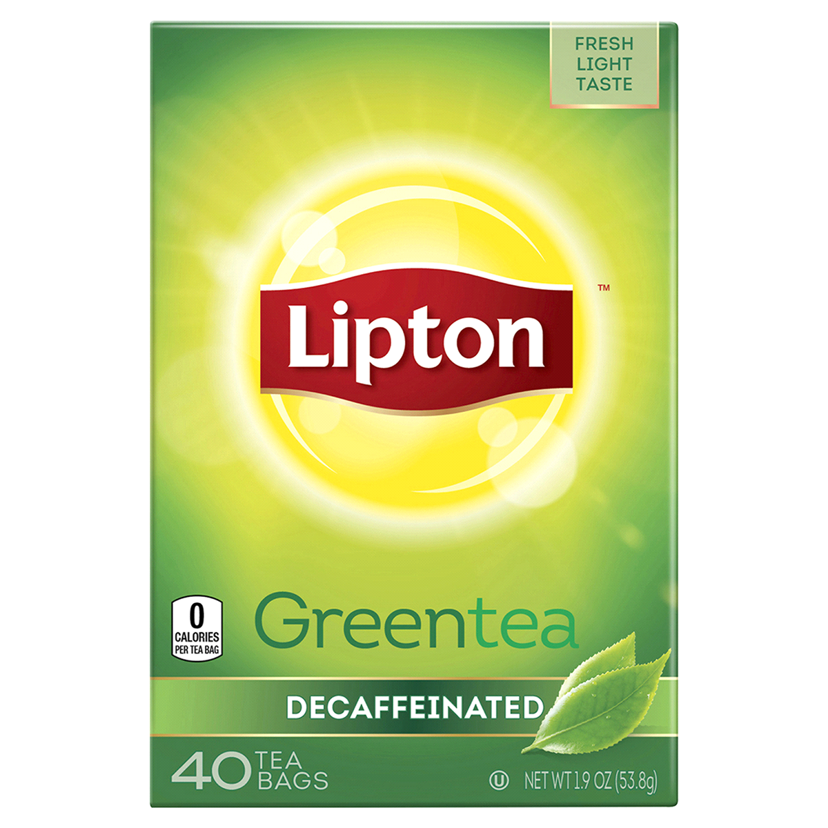 slide 8 of 18, Lipton Decaffeinated Green Tea, 40 ct