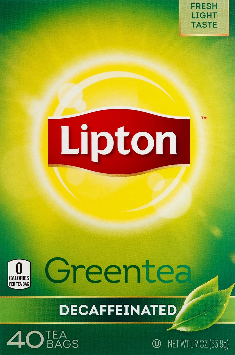 slide 1 of 61, Lipton Green Tea - 40 ct, 40 ct