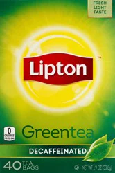 Lipton Green Tea - 40 ct