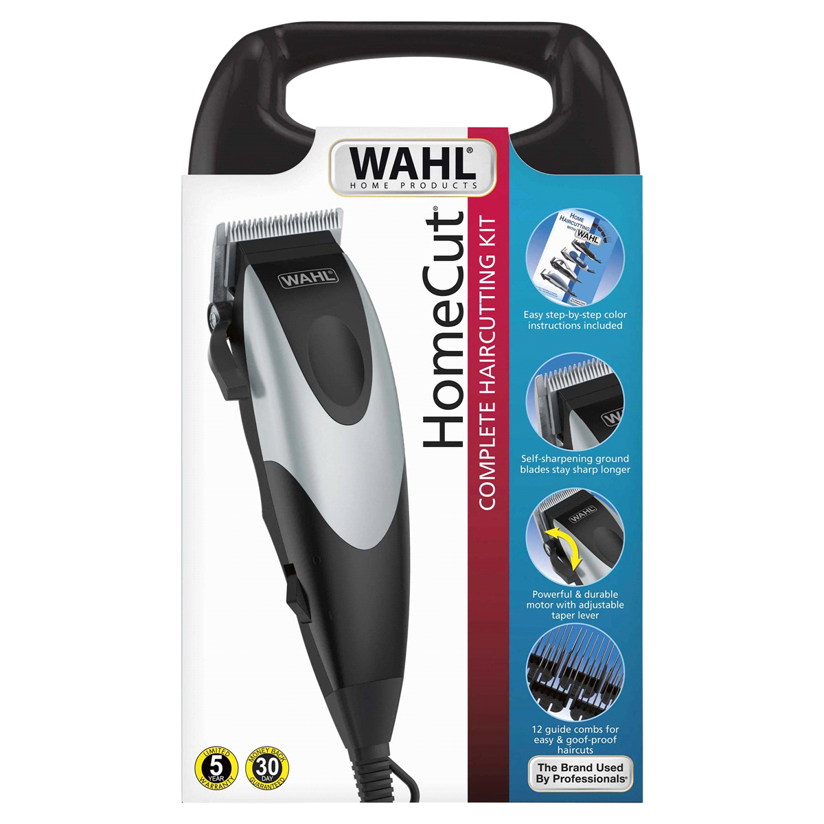 slide 9 of 9, Wahl Home Cut Complete Haircutting Kit, 20 ct