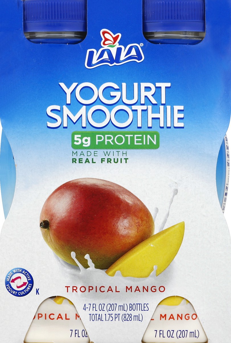 slide 1 of 5, LALA Yogurt Smoothie 4 ea, 4 ct; 7 fl oz