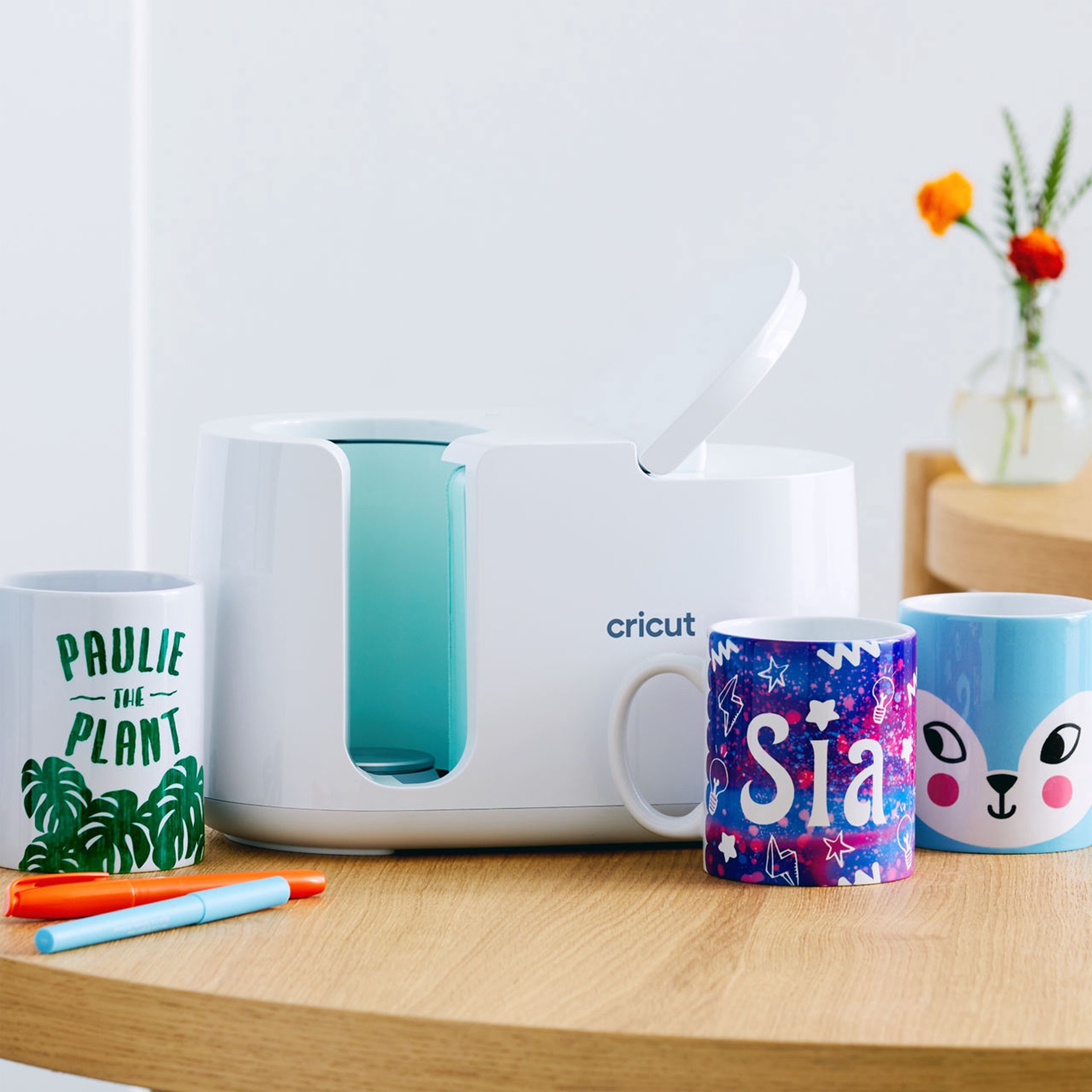 slide 4 of 6, Cricut Mug Press & Sublimation Bundle, 4.5 in x 12 in