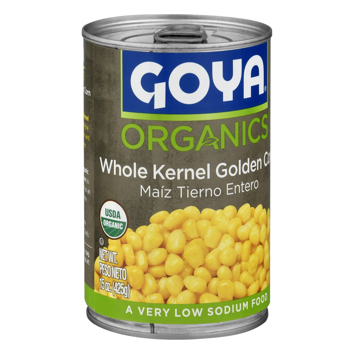 slide 2 of 12, Goya Organics Whole Kernel Golden Corn 15 oz, 15 oz
