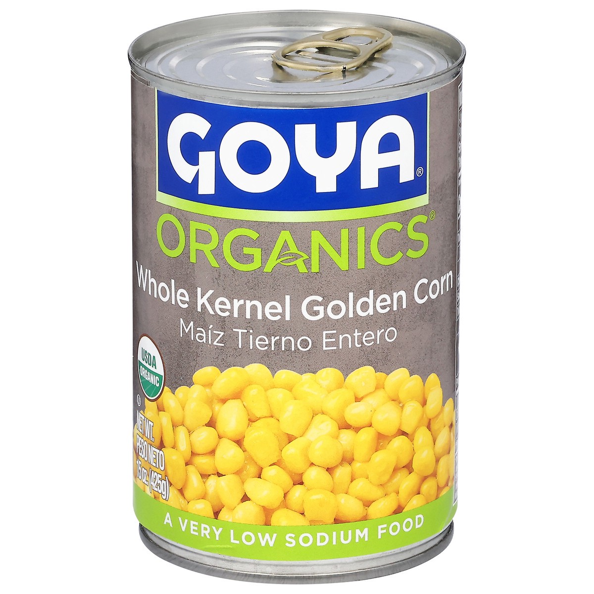slide 1 of 12, Goya Organics Whole Kernel Golden Corn 15 oz, 15 oz