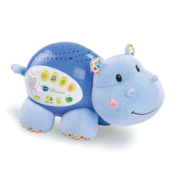 slide 1 of 3, VTech Lil' Critters Soothing Starlight Hippo, 1 ct