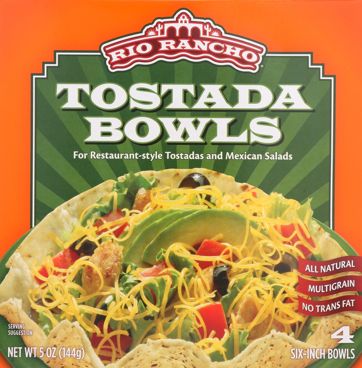 slide 5 of 9, Rio Rancho Six-Inch Bowls Tostada Bowls 4 ea, 4 ct