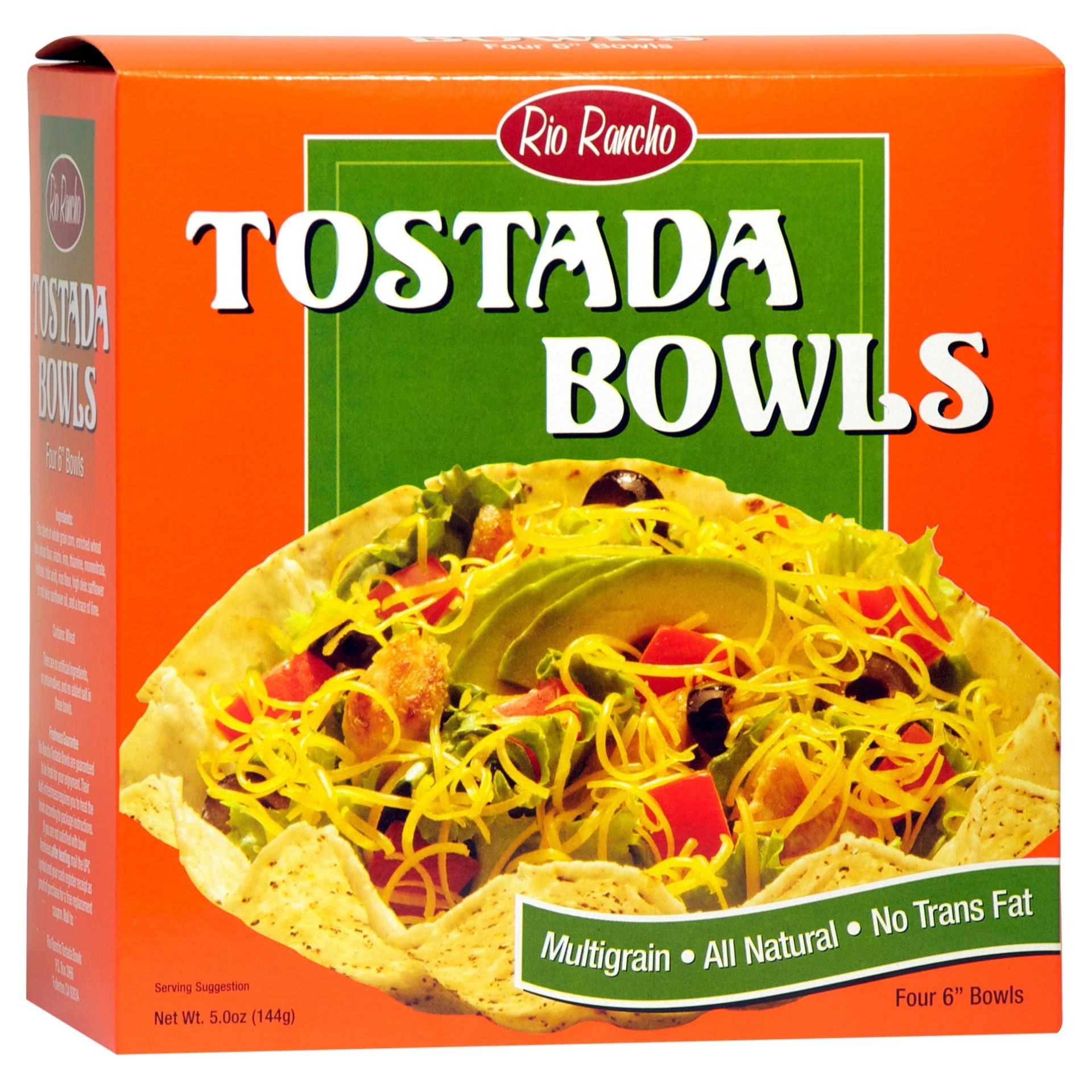 slide 1 of 9, Rio Rancho Six-Inch Bowls Tostada Bowls 4 ea, 4 ct