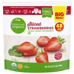 Simple Truth Organic Frozen Sliced Strawberries