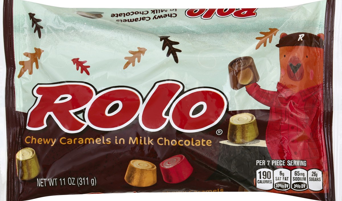 slide 1 of 5, Rolo Caramels 11 oz, 11 oz