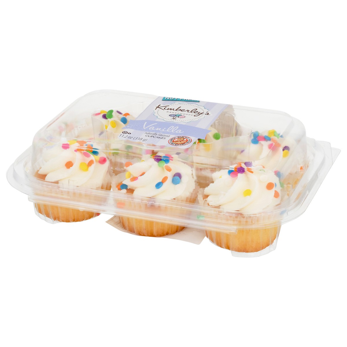 slide 12 of 14, Kimberley's Bakeshoppe Bakeshoppe Vanilla Cupcakes 11.2 oz, 11.2 oz