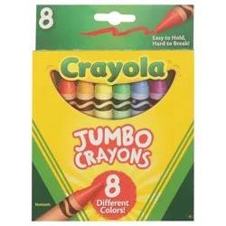 Crayola Crayons Jumbo 8 ea