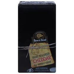 Boar's Head Sharp Wisconsin Cheddar 1 ea