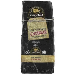 Boar's Head Sharp Wisconsin Cheddar 1 ea