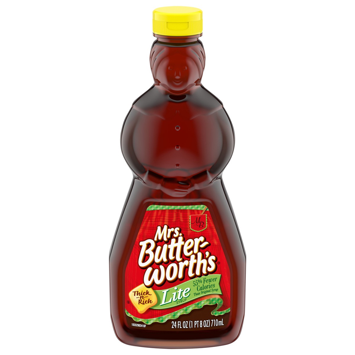 slide 1 of 5, Mrs. Butterworth's Thick n Rich Lite Syrup 24 fl oz, 24 fl oz