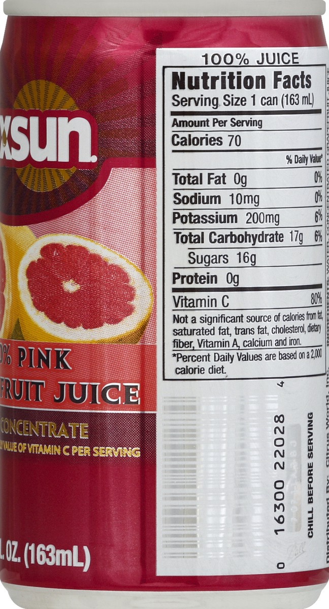 slide 6 of 8, Texsun 100% Juice - 5.5 oz, 6 ct; 5.5 fl oz