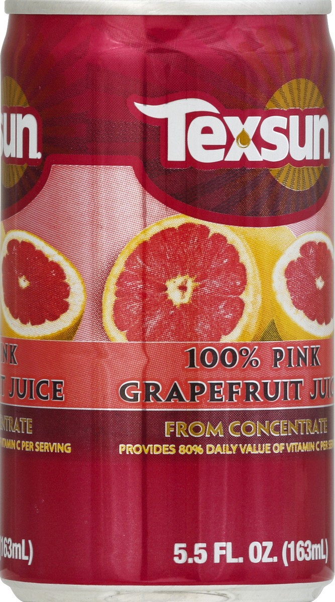 slide 3 of 8, Texsun 100% Juice - 5.5 oz, 6 ct; 5.5 fl oz