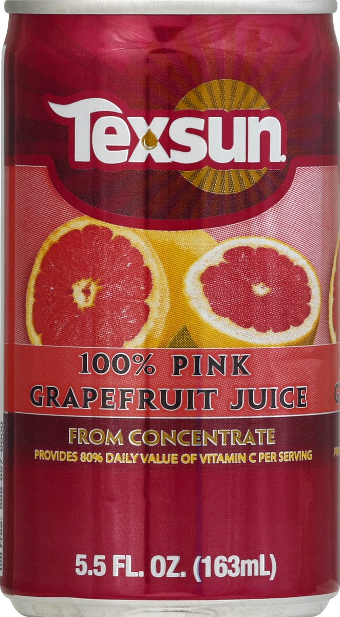 slide 1 of 8, Texsun 100% Juice - 5.5 oz, 6 ct; 5.5 fl oz