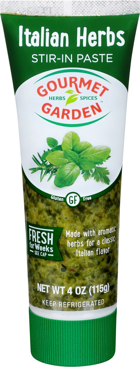 slide 2 of 7, Gourmet Garden Italian Herbs Stir-In Paste, 4 oz, 4 oz