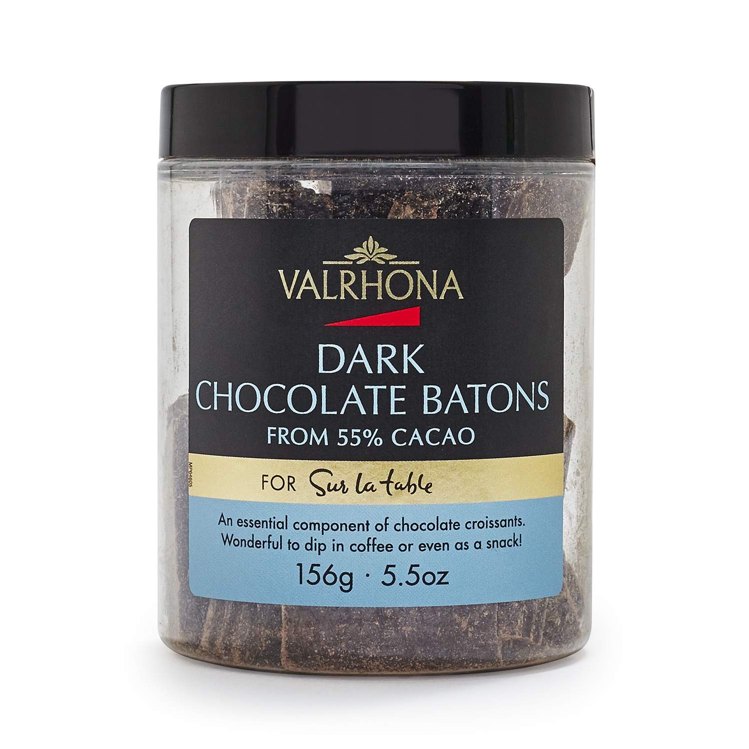 slide 1 of 1, Valrhona Semisweet Chocolate Batons, 5.5 oz