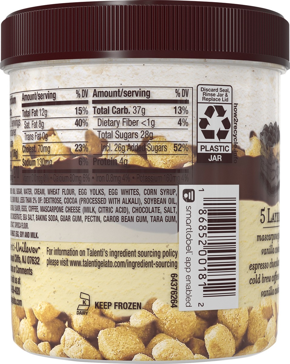 slide 5 of 14, Talenti, Tiramasu Layers Gelato, 11.2 oz