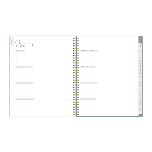 slide 5 of 8, 2025 Blue Sky Weekly/Monthly Planning Calendar, 8-1/2"" X 11"", Pippa, January 2025 To December 2025, 1 ct
