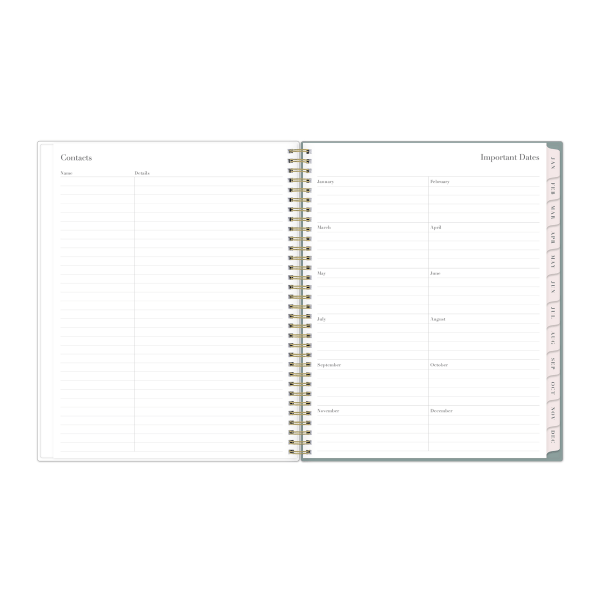 slide 4 of 8, 2025 Blue Sky Weekly/Monthly Planning Calendar, 8-1/2"" X 11"", Pippa, January 2025 To December 2025, 1 ct