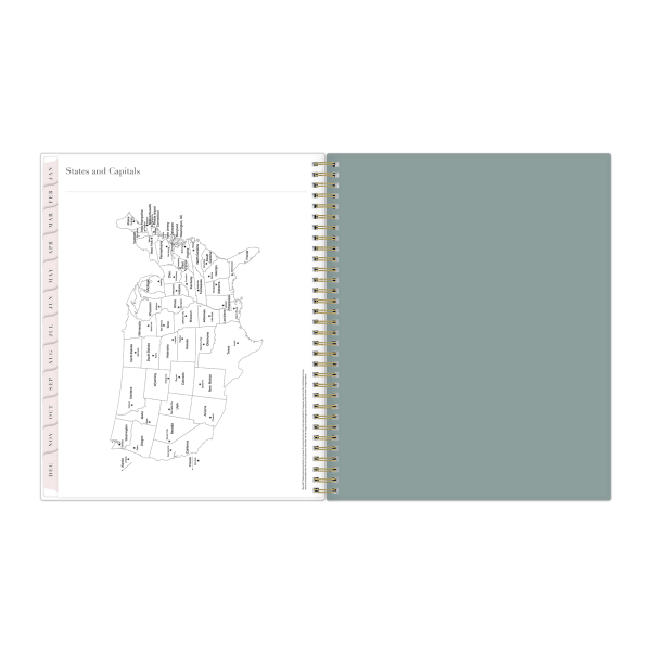 slide 6 of 8, 2025 Blue Sky Weekly/Monthly Planning Calendar, 8-1/2"" X 11"", Pippa, January 2025 To December 2025, 1 ct