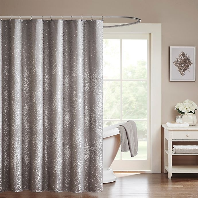 slide 1 of 1, Madison Park Quinn Shower Curtain, 1 ct