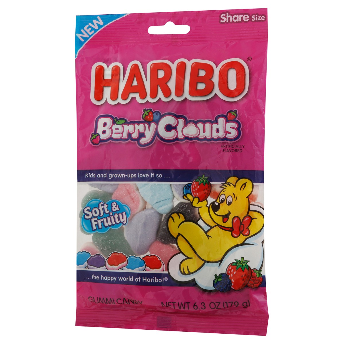 slide 7 of 9, Haribo Berry Clouds, 6.3 oz