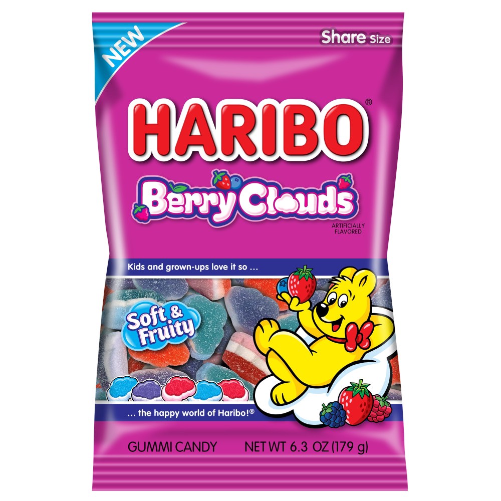 Haribo Berry Clouds Gummy Candy 6.3 Oz | Shipt