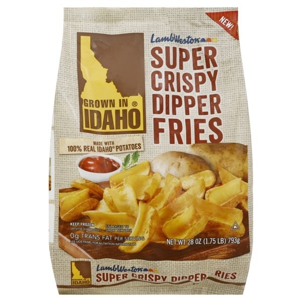 slide 1 of 6, Lamb Weston Super Crispy Dipper Fries, 28 oz