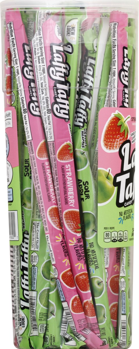 slide 6 of 13, Laffy Taffy Strawberry/Sour Apple Candy 48 ea, 48 ct