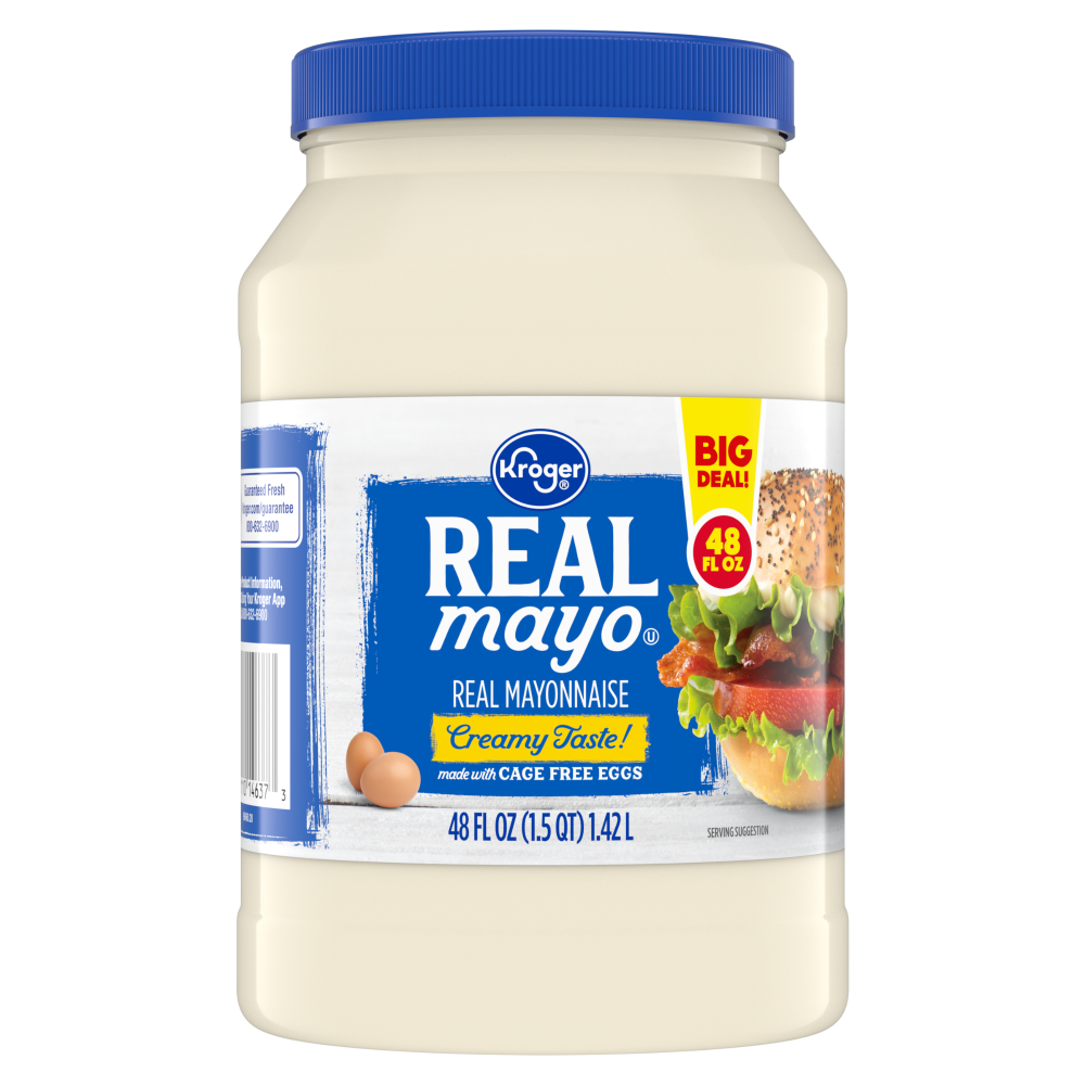 slide 1 of 4, Kroger® Mayonnaise, 48 fl oz