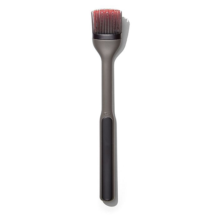 slide 1 of 6, OXO Good Grips Grilling Basting Brush - Grey, 1 ct