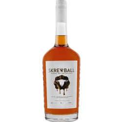 Skrewball Peanut Butter Whiskey with Natural Flavors, 1 L Bottle, 35% ABV