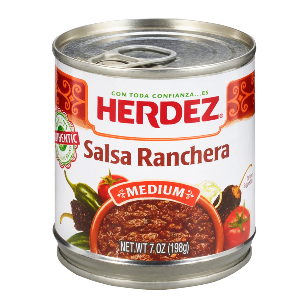 slide 1 of 1, Herdez Ranchera Salsa 7 oz, 7 oz