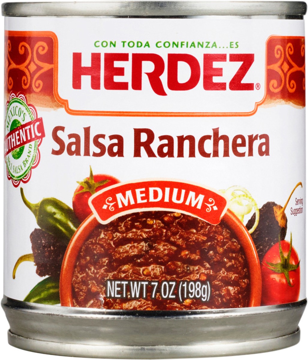 slide 1 of 12, Herdez Ranchera Salsa 7 oz, 7 oz