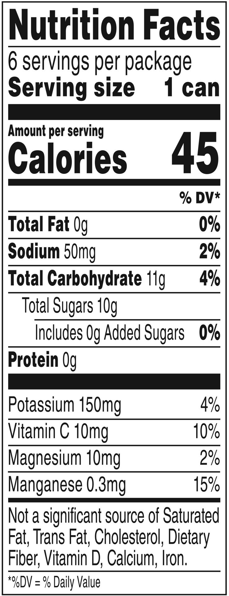 slide 5 of 5, V8 +Hydrate Plant-Based Hydrating Beverage, Lime Tangerine, 8 oz. Can (Pack of 6), 48 oz