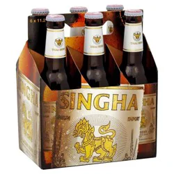 Singha Thai Beer Bottles