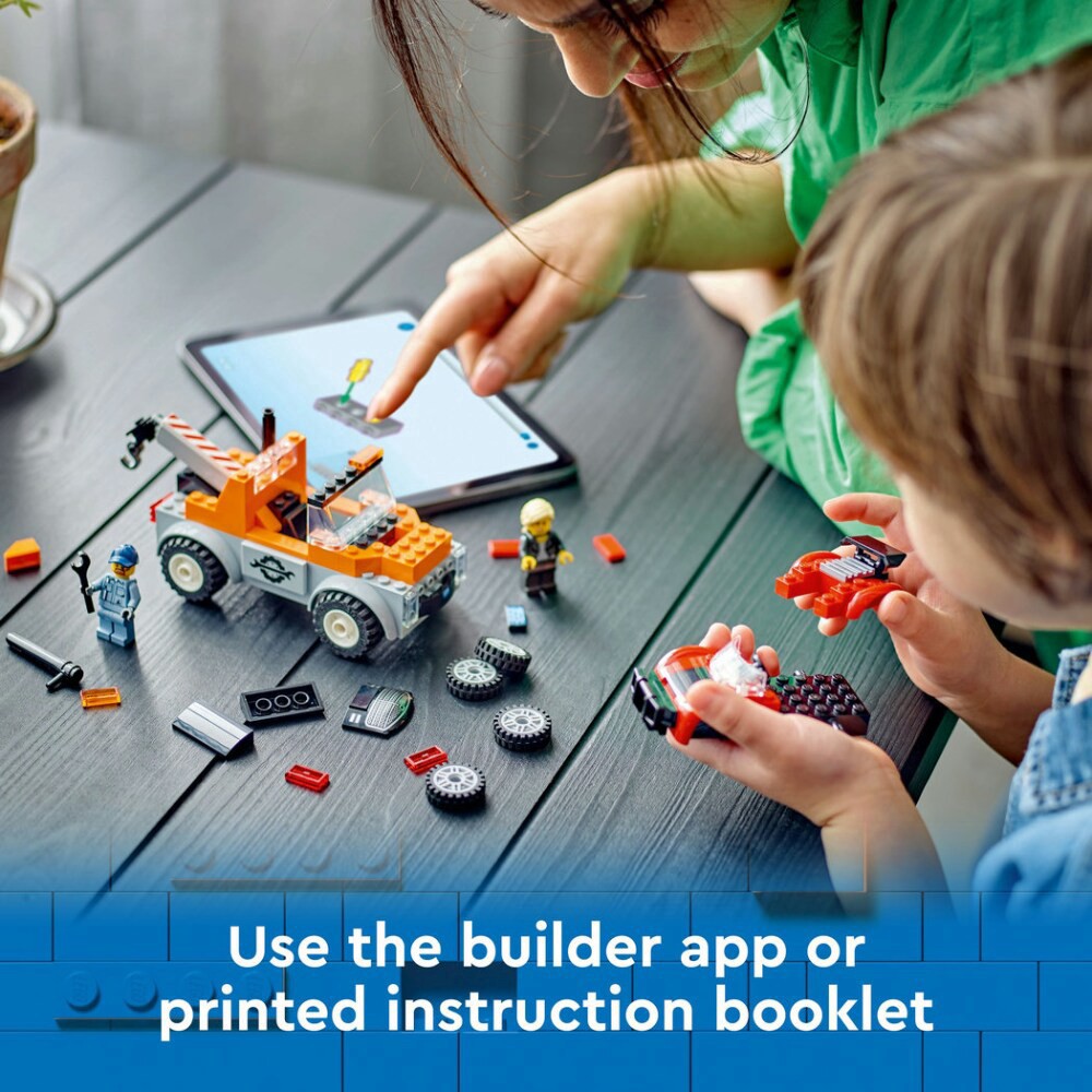 slide 2 of 6, LEGO® Tow Truck And Sports Car Repair 60435, 101 ct