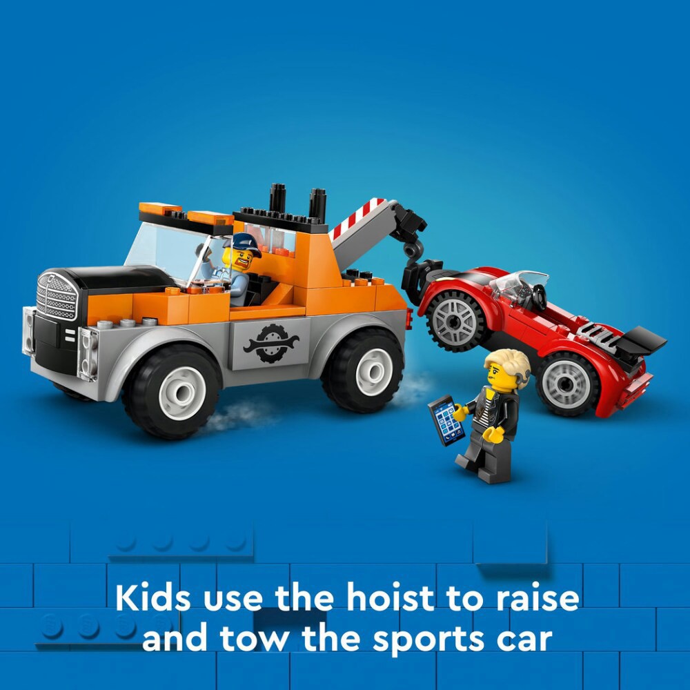 slide 5 of 6, LEGO® Tow Truck And Sports Car Repair 60435, 101 ct