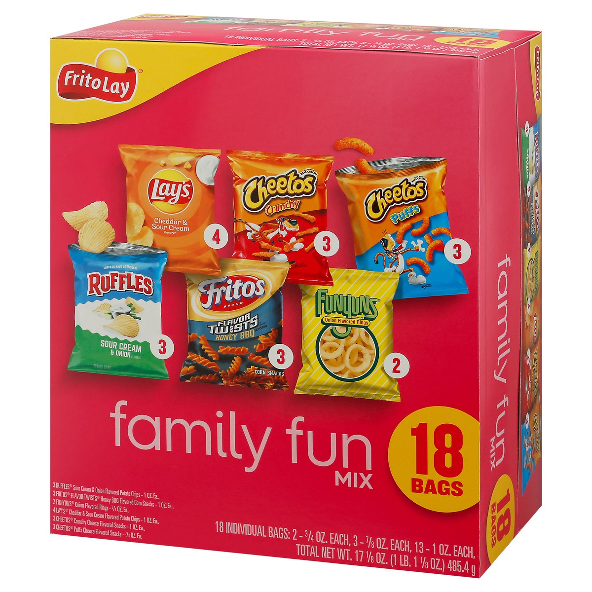 slide 6 of 10, Frito-Lay Family Fun Mix, 17.12 oz
