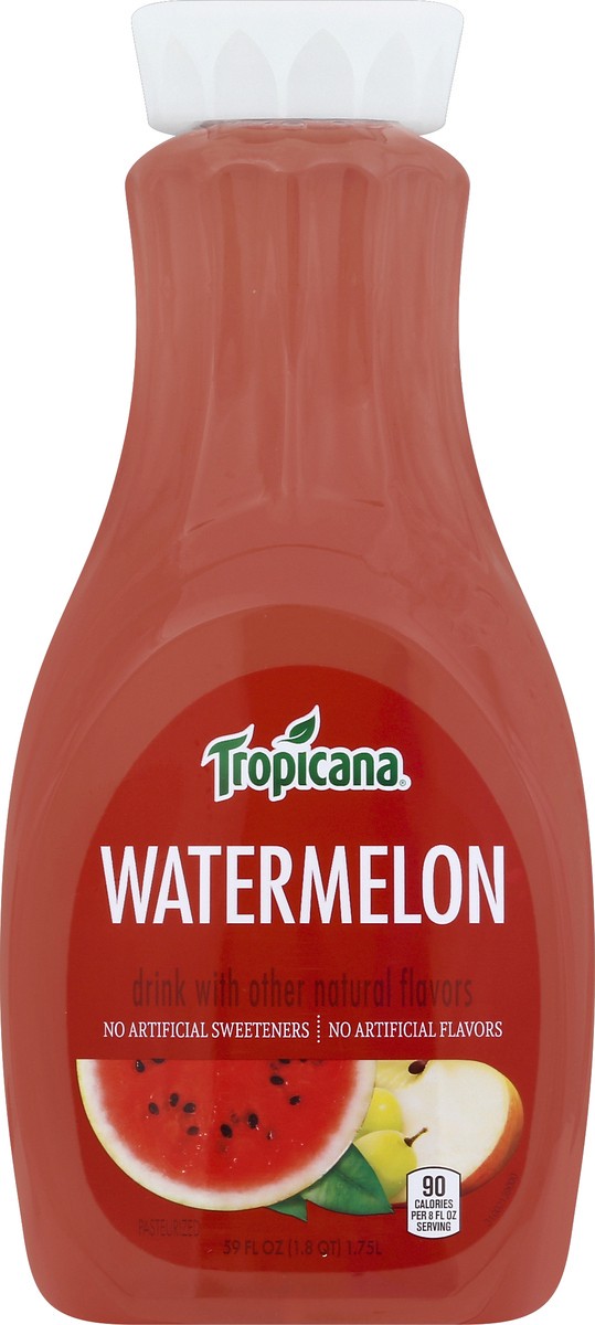 slide 4 of 6, Tropicana Watermelon Juice Drink - 59 fl oz, 59 fl oz